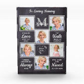 Bloc Photo Rustique En Mémoire Amoureuse Sympathie Garde (Devant)