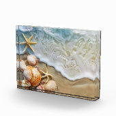 Bloc Photo Sable et mer (Droite)