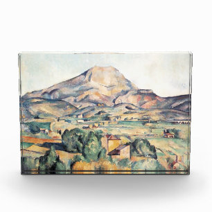 Bloc Photo Saint-Victoire Montagne Barnes Paul Cezanne