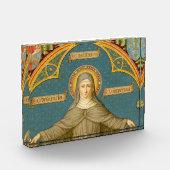 Bloc Photo Sainte Claire d'Assise et des manuscrits de Vows ( (Gauche)