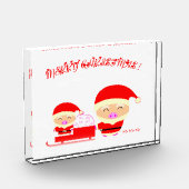 Bloc Photo Santa Claus (Gauche)