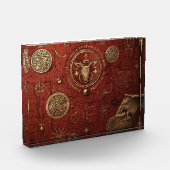 Bloc Photo Sceau de l'Ordre Caché (Gauche)