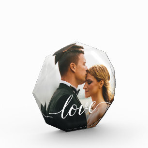 Bloc Photo Scénario de mariage personnalisé avec photo d'amou