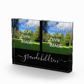 Bloc Photo Script Custom Two Photo Grandchildren (Droite)
