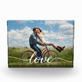 Bloc Photo Script d'amour photo personnalisé (Devant)