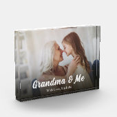 Bloc Photo Script de grand-mère mignon personnalisé (Gauche)