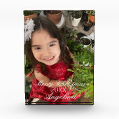 Bloc Photo Script de Noël Joyeux (Devant)