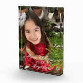 Bloc Photo Script de Noël Joyeux (Droite)