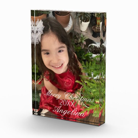 Bloc Photo Script de Noël Joyeux (Droite)