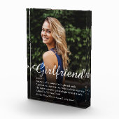 Bloc Photo Script élégant de définition de copine (Droite)