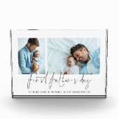 Bloc Photo Script photo de la première Fête des pères 2 (Devant)