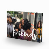 Bloc Photo Script Pinceau Photo Friends (Droite)