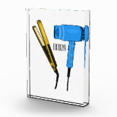 Bloc Photo Sèche-cheveux & lisseuse-cheveux illustration (Droite)