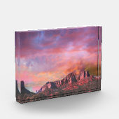 Bloc Photo SEDONA ARIZONA Red Rock Sunset (Gauche)