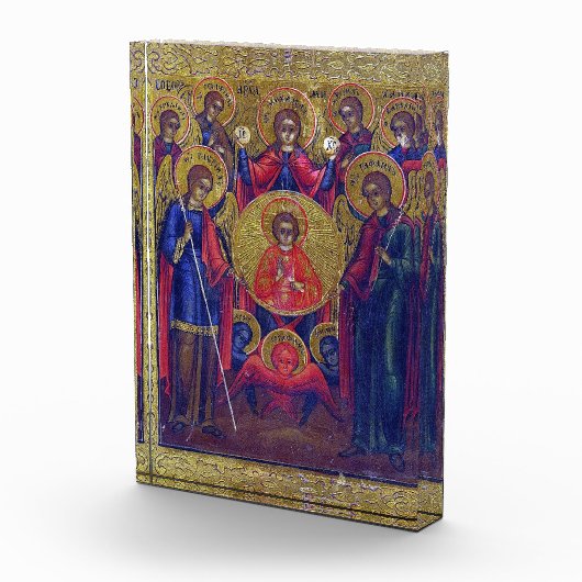 Bloc Photo Sept Archanges Histoire Religieuse Chrétienne (Droite)