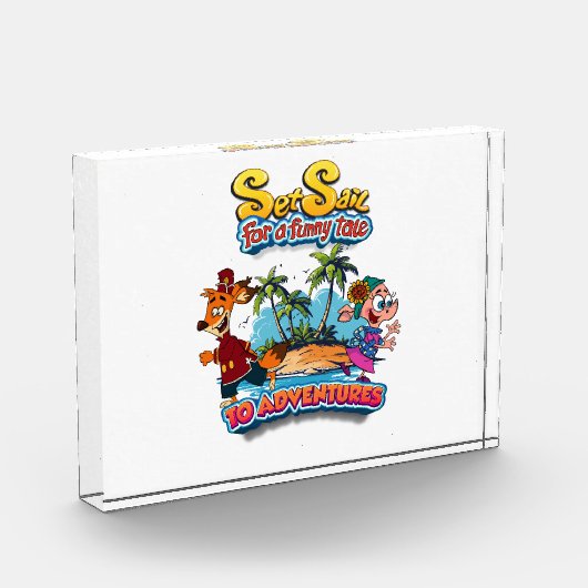 Bloc Photo Set Sail for a Funny Tale adventure island (Gauche)