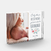 Bloc Photo Seules les meilleures mamans sont promues à grand- (Gauche)