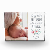 Bloc Photo Seules les meilleures mamans sont promues à Nonna (Devant)