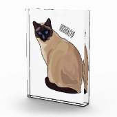 Bloc Photo Siamese cat cartoon (Droite)