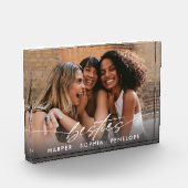 Bloc Photo Simple Besties Créez Votre Propre Script Moderne P (Gauche)