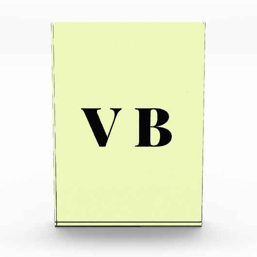 Bloc Photo simple couleur simple uni couleur personnalisée pa (Devant)