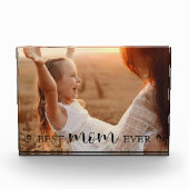 Bloc Photo Simple Elegant Make Your Own Photo Gift for Mother (Devant)