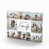 Bloc Photo simple et moderne cadeau multi photo famille (Droite)