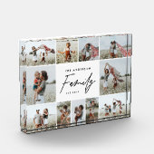 Bloc Photo simple et moderne cadeau multi photo famille (Gauche)