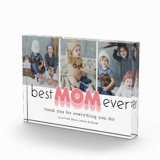 Bloc Photo Simple meilleure maman jamais (Droite)