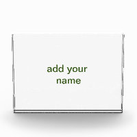 Simple minimal vert ajoutez votre texte nom photo
