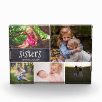 Sisters personnalisées Photo Collage de tableau no