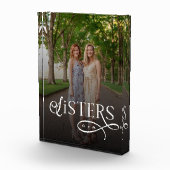 Bloc Photo Sisters Photo Personalized Monogram (Droite)