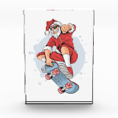 Bloc Photo Skateboard Skateboard Snowman (Devant)
