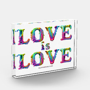 Bloc Photo SlipperyJoe l'amour est l'amour dégoulinant dynami