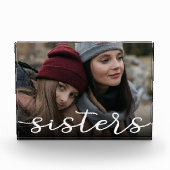 Bloc Photo Soeurs Photo moderne (Devant)