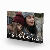 Bloc Photo Soeurs Photo moderne (Droite)