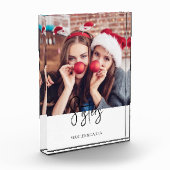 Bloc Photo Soeurs Photo moderne de Noël (Gauche)