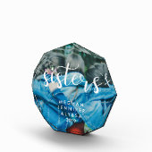 Bloc Photo Soeurs | Typographie moderne simple avec photo (Droite)