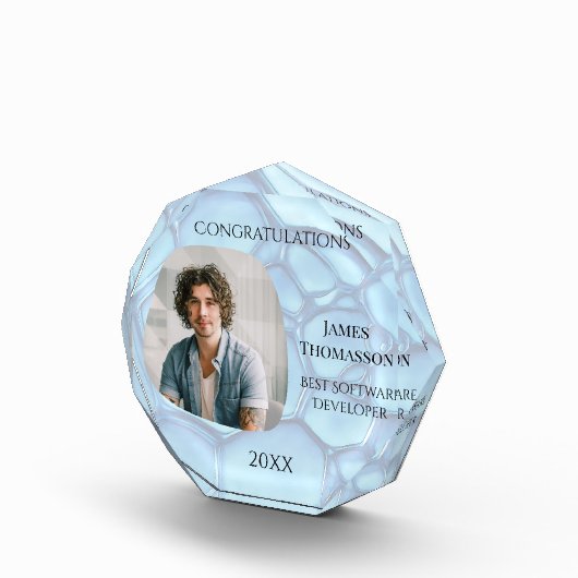 Bloc Photo Software Developer Award Photo Keepsaké (Droite)