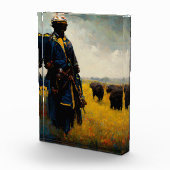 Bloc Photo Soldat Buffalo, Extérieur I (Droite)