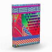 Bloc Photo southwestern borders and triangles collage (Gauche)