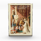 BLOC PHOTO SOUVENIR RELIGIEUX DE MARY JOSEPH DE MARIAGE (Devant)