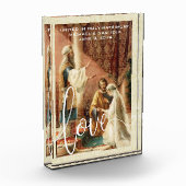 BLOC PHOTO SOUVENIR RELIGIEUX DE MARY JOSEPH DE MARIAGE (Gauche)