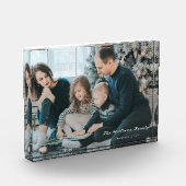 Bloc Photo Souvenirs de la famille de Noël (Gauche)