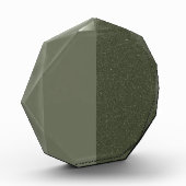 Bloc photo Split Moss Green Octagon (Gauche)