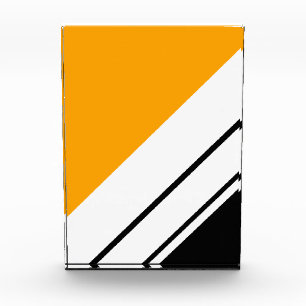 Bloc Photo Sportif Sportif Noir Sunny Jaune Blanc Large Strip
