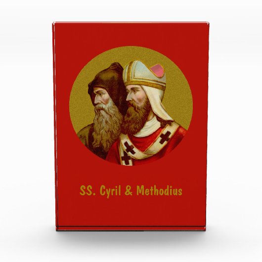 Bloc Photo SS. Cyril & Methodius (M 001) Vertical (Devant)