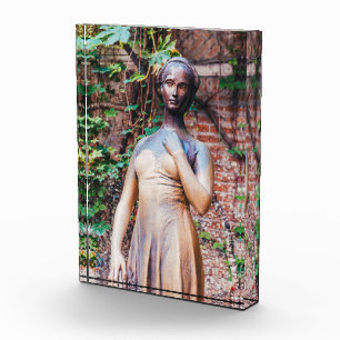 Bloc Photo Statue de Juliet, Vérone, Italie