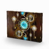 Bloc Photo Steampunk Rusty Background (Droite)