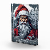 Bloc Photo Striking Samurai Santa Claus (Droite)